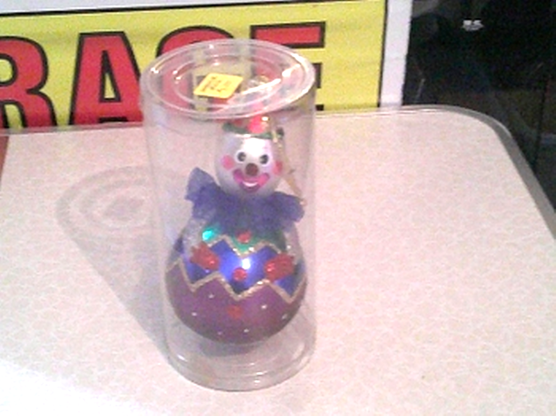 Clown Ornament (Purple, Blue & Green) (image for) Clown Ornament (Purple, Blue & Green)