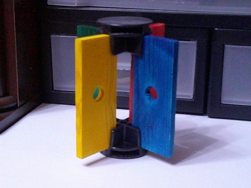 Rabbit Chew Toy (Blue, Green, Red & Yellow) (image for) Rabbit Chew Toy (Blue, Green, Red & Yellow)