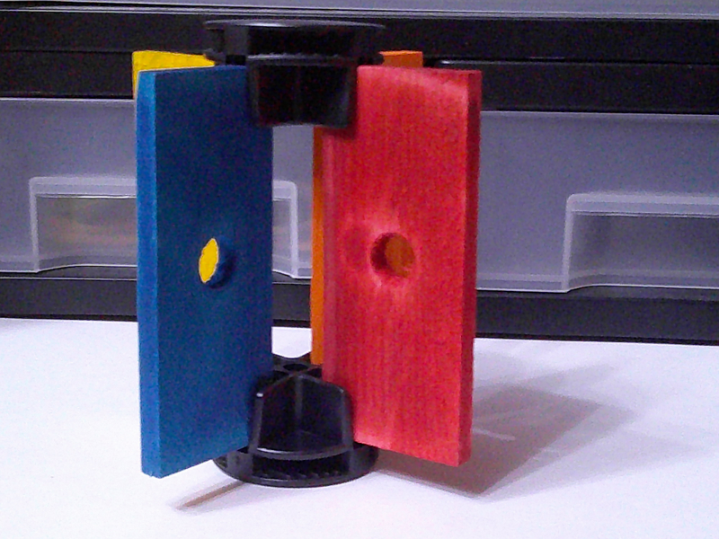 Rabbit Chew Toy (Blue, Red, Yellow & Orange) (image for) Rabbit Chew Toy (Blue, Red, Yellow & Orange)